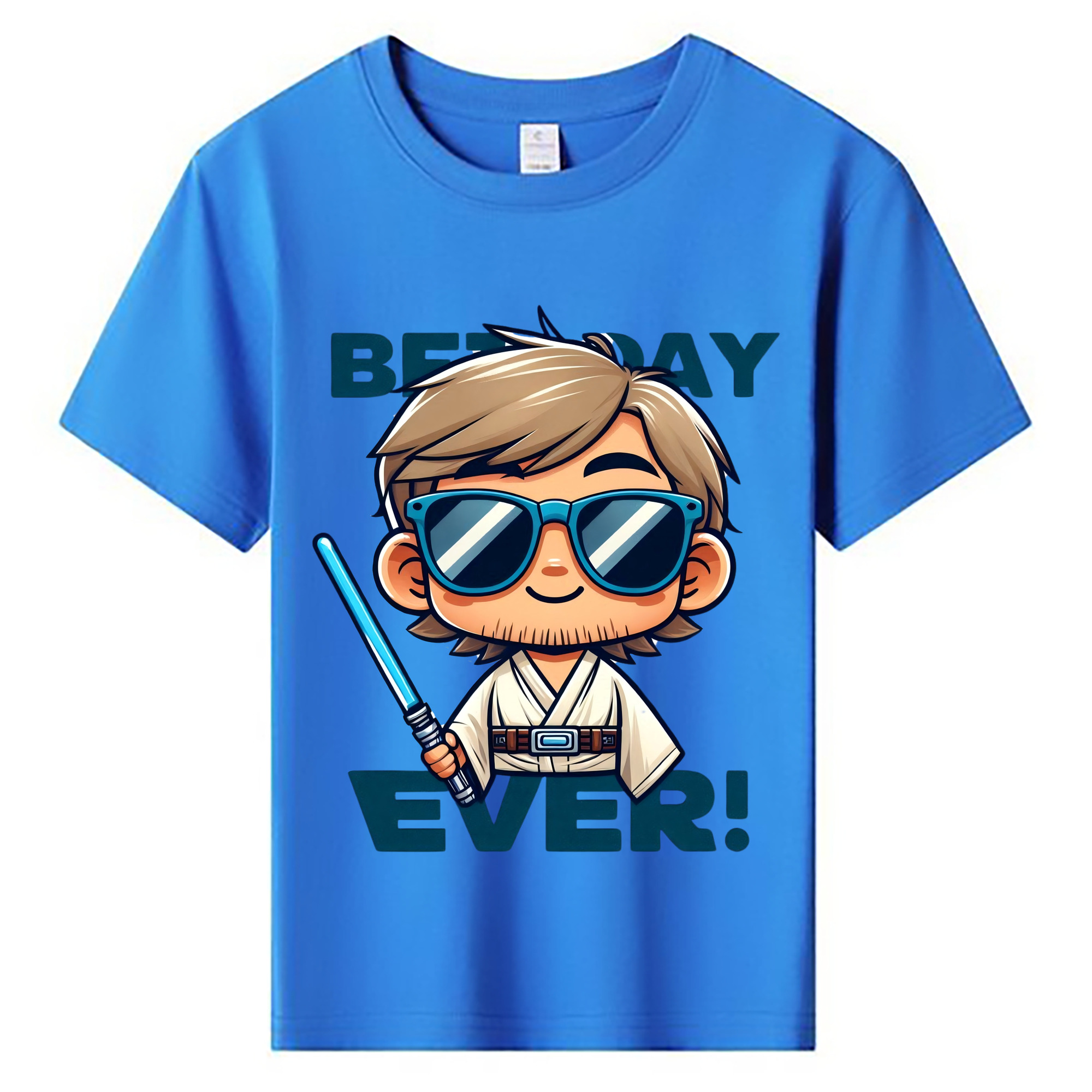 （画像用） スター・ウォーズ Star Wars 綿100％キッズTシャツ（フロントプリント）